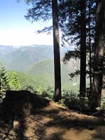 View northeast towards the Sierra Buttes