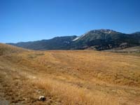 A look back towards Carson Range and Price Lake campsite