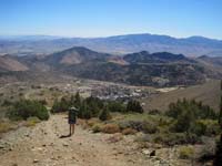 First glimpse of Virginia City