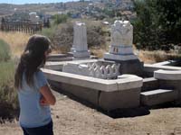 Grave of Marie Bryant, died 1864/65, eight months old