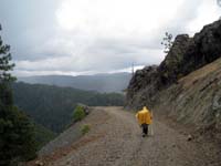 Approaching Buckeye Ravine via Plumbago Rd.