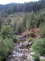 Yuba River (middle fork) flowing West