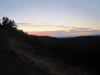 Sunset  from San Juan Ridge