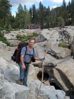 River rock formations, South Fork, Yuba River