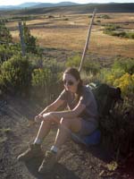 Roadside rest stop, half way across Martis Valley