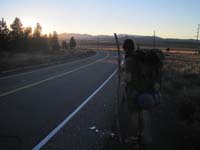 Rte 267 - Final look at Martis Lake and Tahoe National Forest