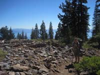 Plateau on the Tahoe Rim Trail