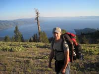 Hawk's roost - Stateline Point in distance